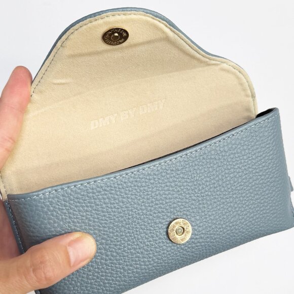 DMY Preston Rectangular Sunglasses Transparent Olive - Picture 8 of 15